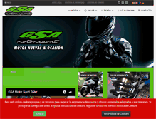 Tablet Screenshot of gsamotorsport.com
